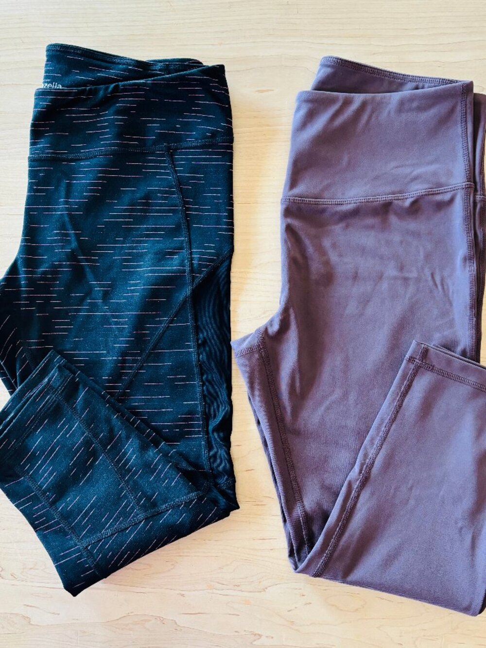 Workout Bundle: 2 pairs Zella Crop Leggings & 1 cap-sleeve Tee